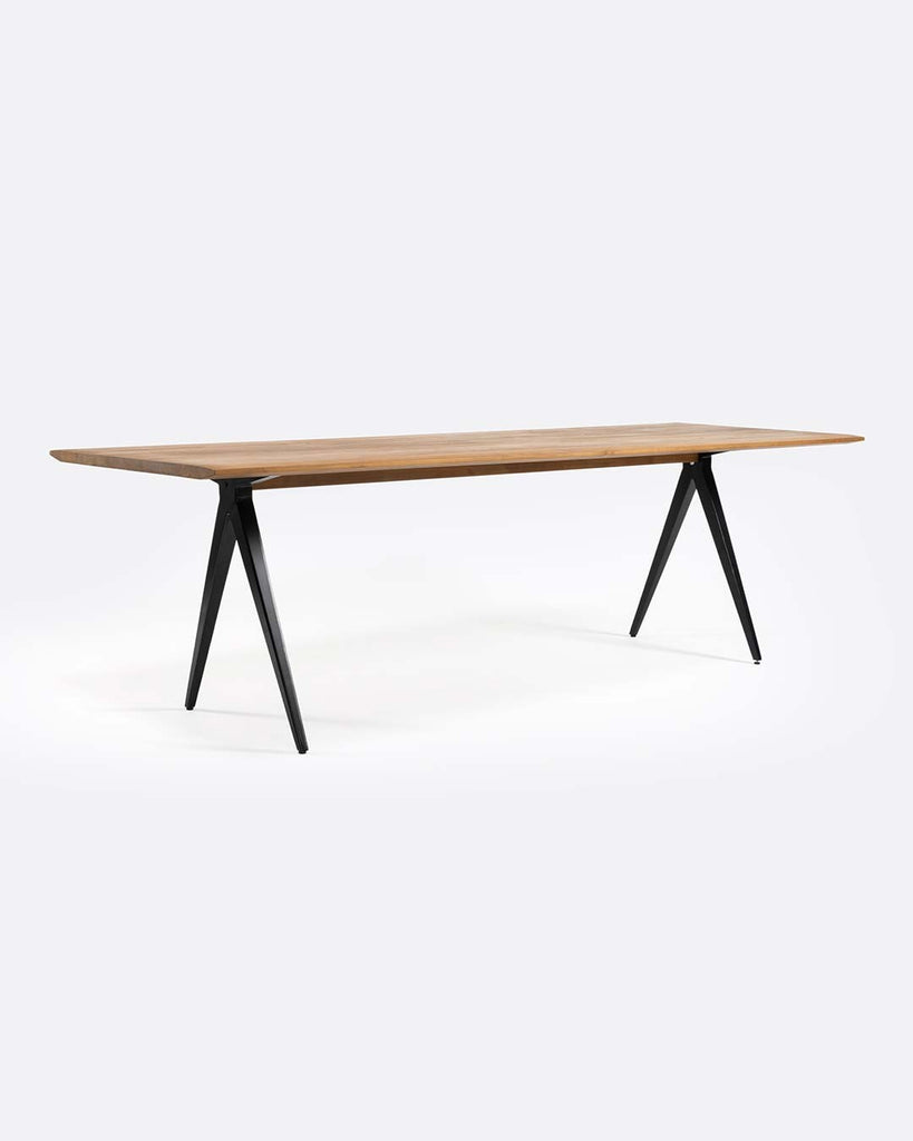 Recycled Teak Dining table LIKU 140