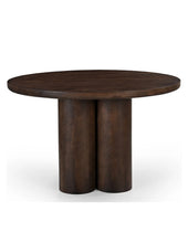 Load image into Gallery viewer, Brown mango round coffee table