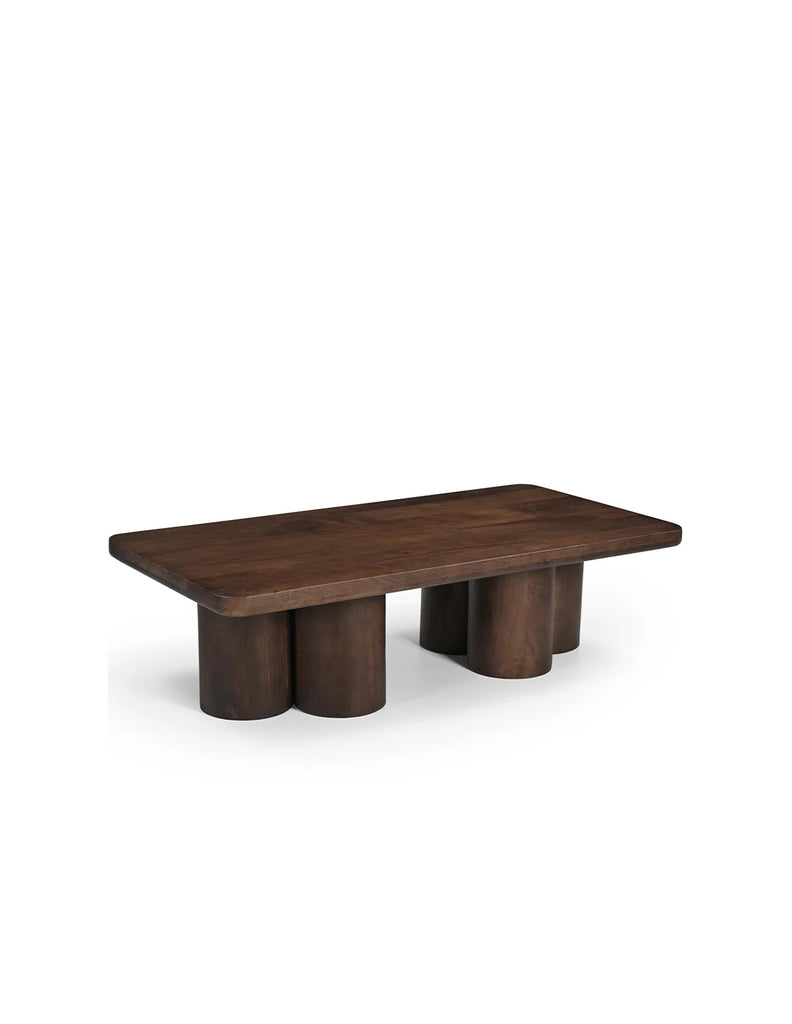 Brown mango coffee table