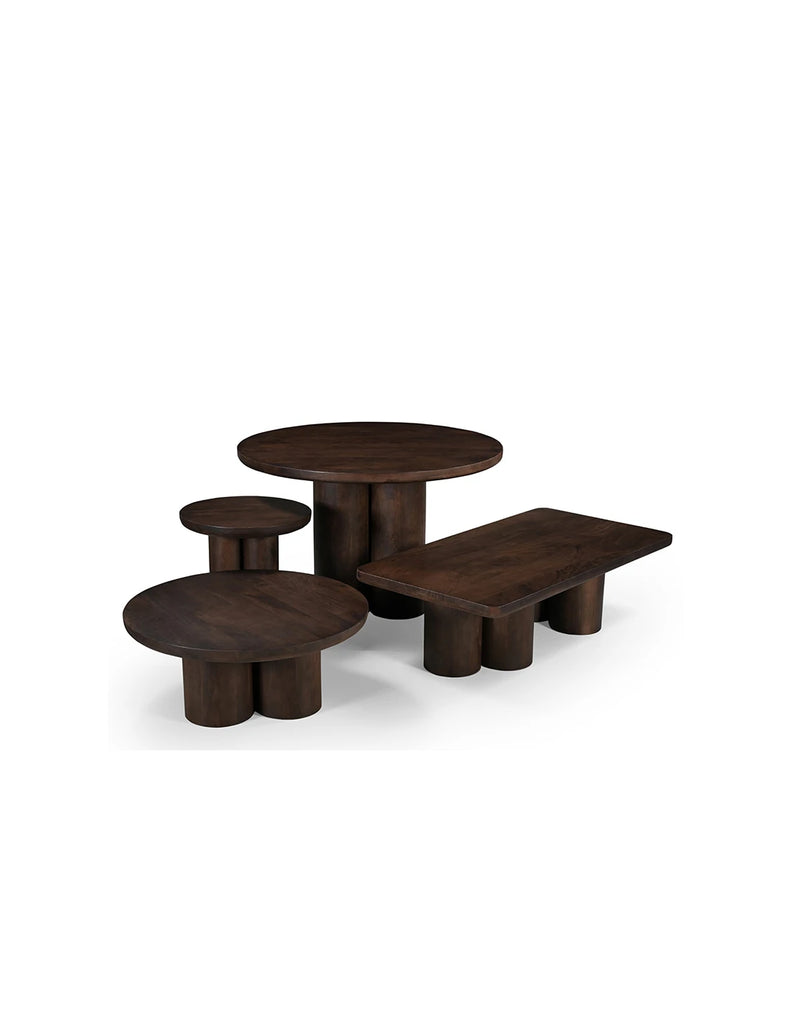 Brown mango coffee table