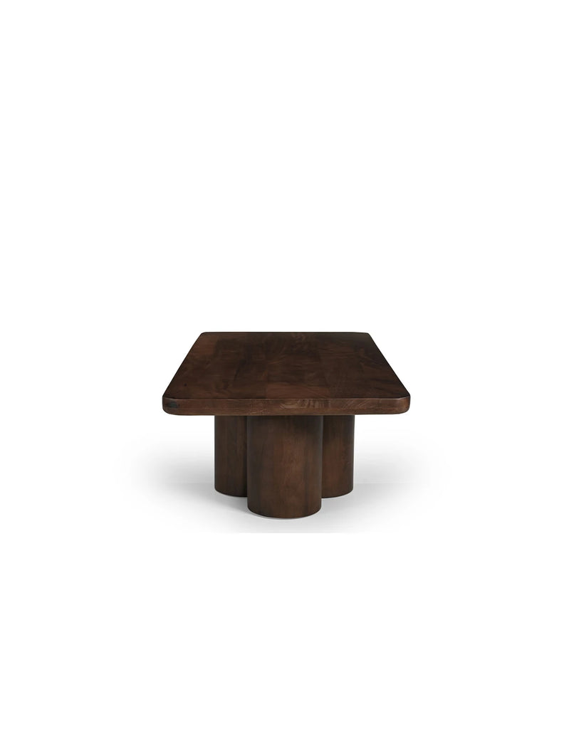 Brown mango coffee table