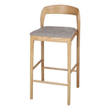 SOLD ELM COUNTER STOOL