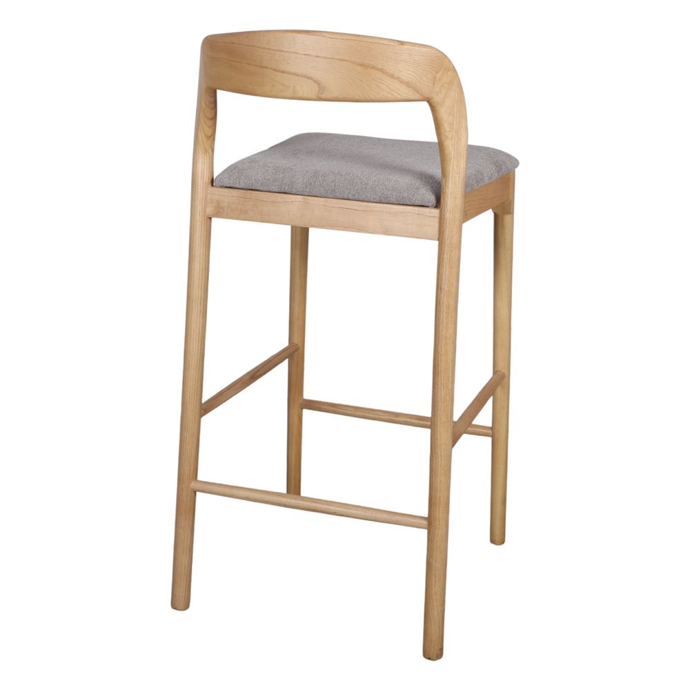 SOLD ELM COUNTER STOOL