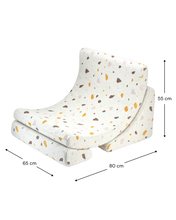 Load image into Gallery viewer, Terrazzo Marble Moon Chair