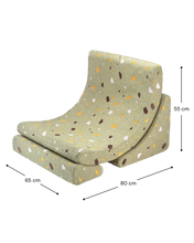 Load image into Gallery viewer, Terrazzo Moss Moon Chair