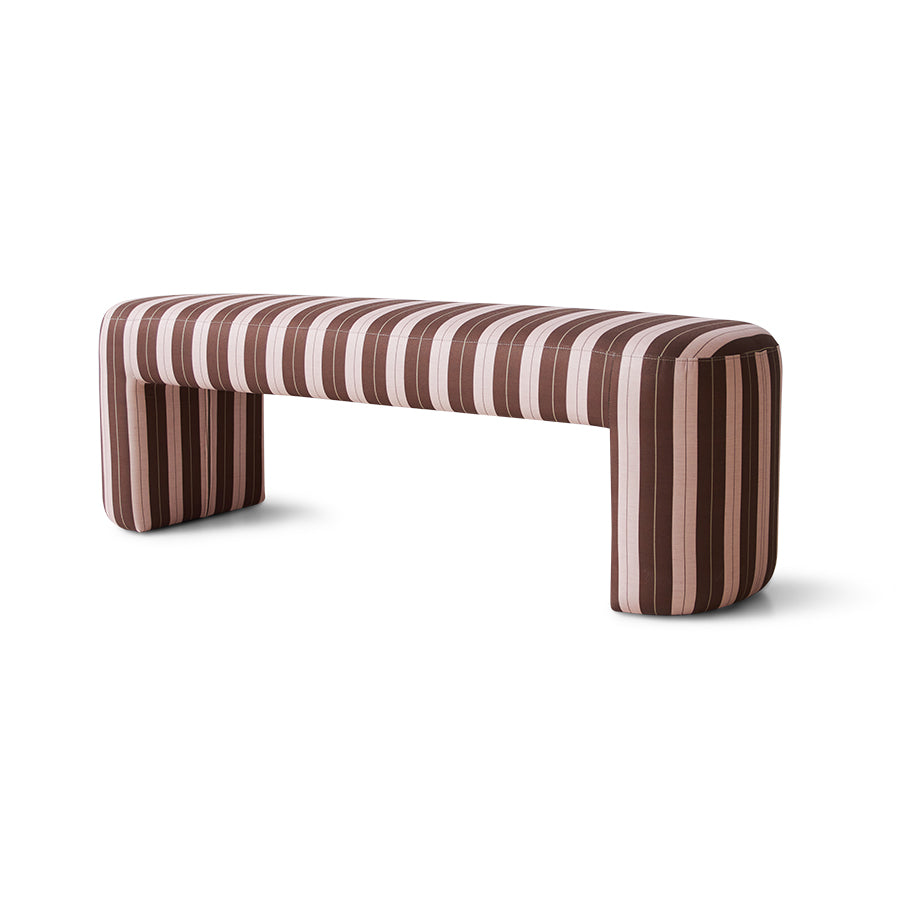 Lobby bench striped