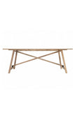 Recycled Teak dining table 220x90x77cm