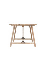 Load image into Gallery viewer, Recycled Teak dining table 220x90x77cm