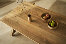 Load image into Gallery viewer, Recycled teak coffee table 140x80x41