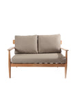 Teak Sofa 134x83x75