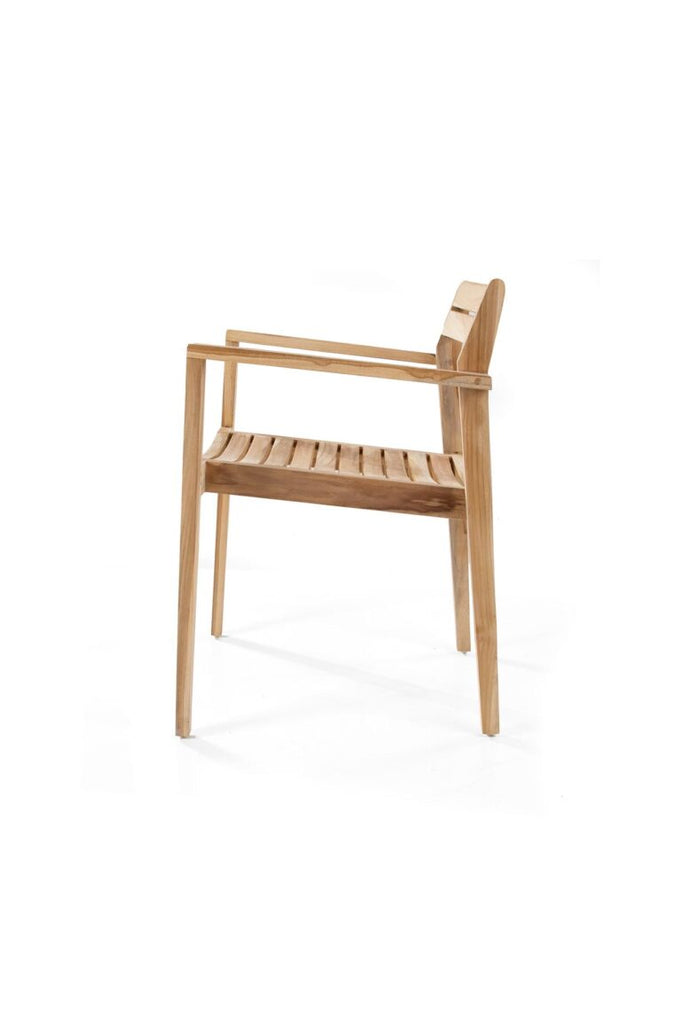 Teak dining chair 67x63x66cm