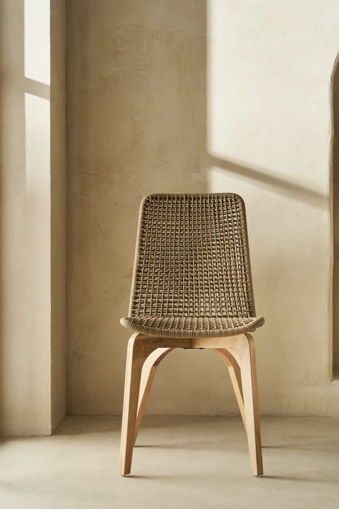 Rope dining chair