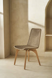 Rope dining chair