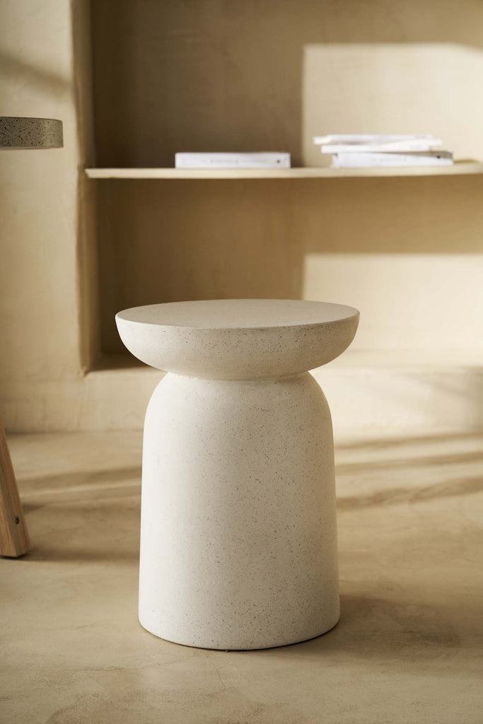 Terazzo White Stool