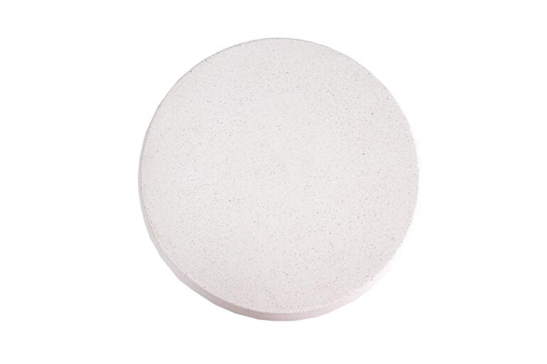 Terrazzo White Round 44x44x34cm