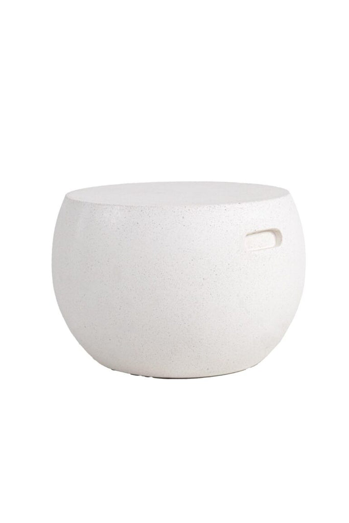 Terrazzo White Round 44x44x34cm