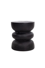 Load image into Gallery viewer, Solid Suar Stool Black