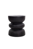 Solid Suar Stool Black