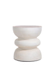 Solid Suar Stool White