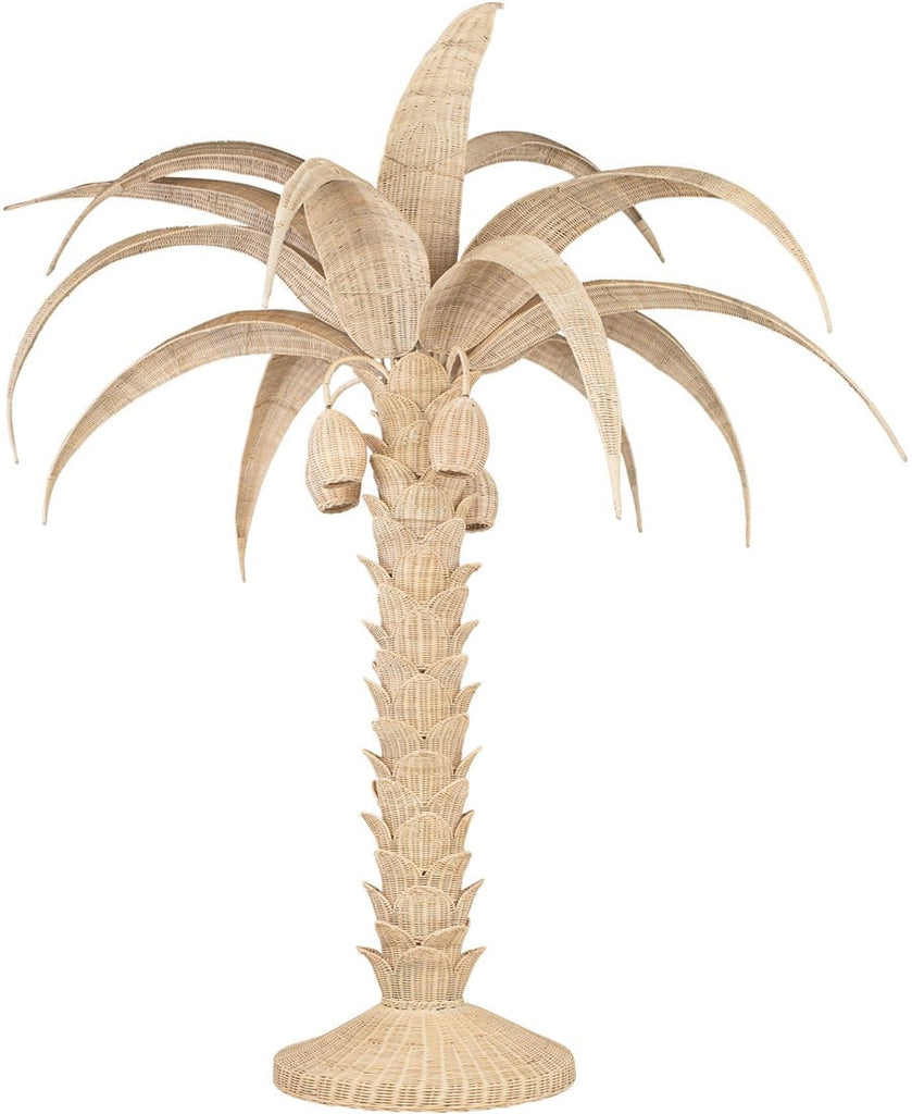 Palm Tree Lamp Rattan