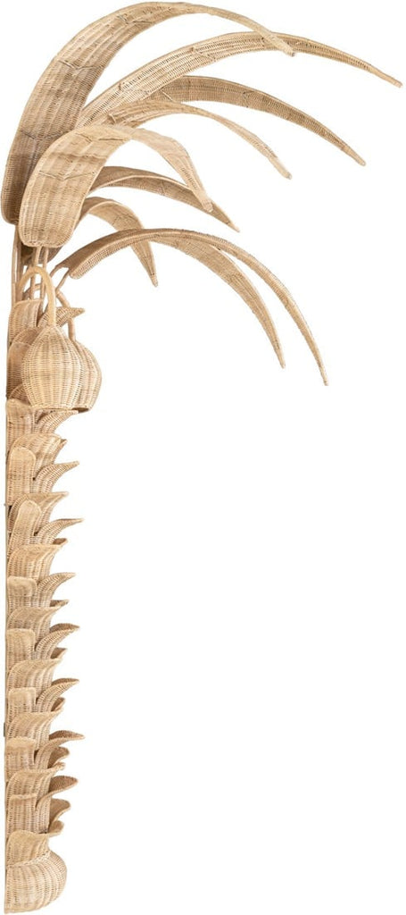 Palm Tree Wall Lamp Rattan