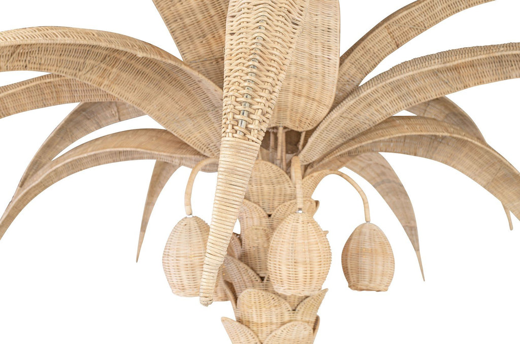 Palm Tree Lamp Rattan