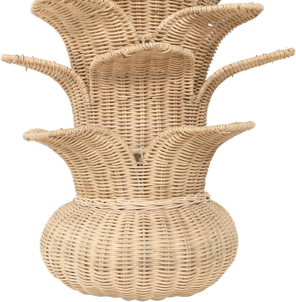 Palm Tree Wall Lamp Rattan