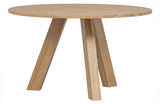 RHONDA DINING TABLE Ø129CM OAK NATURAL