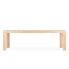 Load image into Gallery viewer, Oak table boxy natural