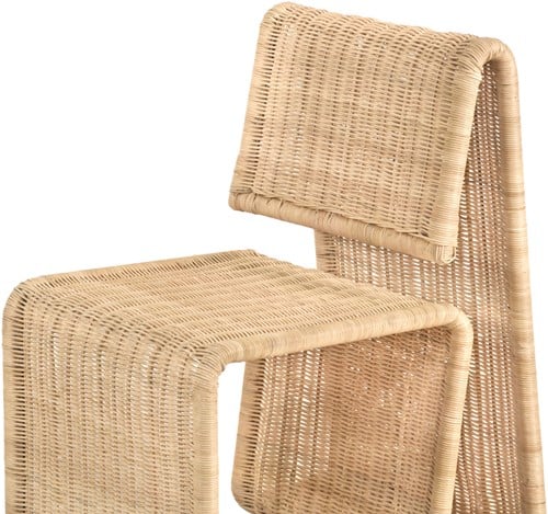 Ribbon Dining Chair Rattan