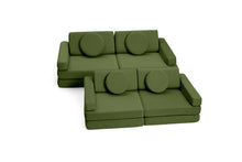 Cargar imagen en el visor de la galería, Shappy Original Play Sofa Bottle Green