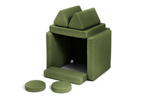 Cargar imagen en el visor de la galería, Shappy Original Play Sofa Bottle Green