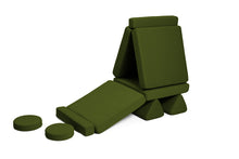 Cargar imagen en el visor de la galería, Shappy Original Play Sofa Bottle Green