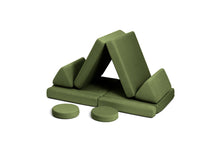 Cargar imagen en el visor de la galería, Shappy Original Play Sofa Bottle Green