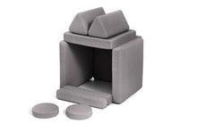 Cargar imagen en el visor de la galería, Shappy Original Play Sofa Dark Grey