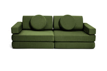 Cargar imagen en el visor de la galería, Shappy Original Play Sofa Bottle Green