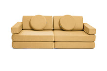 Cargar imagen en el visor de la galería, Shappy Original Play Sofa Mini Mustard