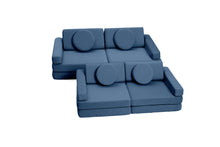 Cargar imagen en el visor de la galería, Shappy Original Play Sofa Mini Navy Blue