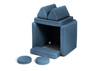 Cargar imagen en el visor de la galería, Shappy Original Play Sofa Mini Navy Blue