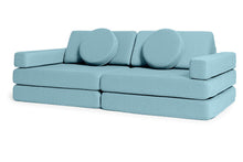 Cargar imagen en el visor de la galería, Shappy Play Sofa Ultra Plush Sky Blue