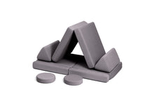 Cargar imagen en el visor de la galería, Shappy Original Play Sofa Dark Grey