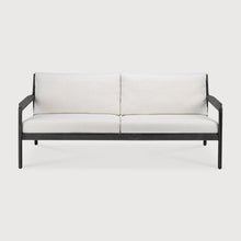 Charger l&#39;image dans la galerie, Off White Teak Black Jack outdoor sofa by Jacques Deneef