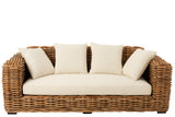 Sofa Rattan Natural