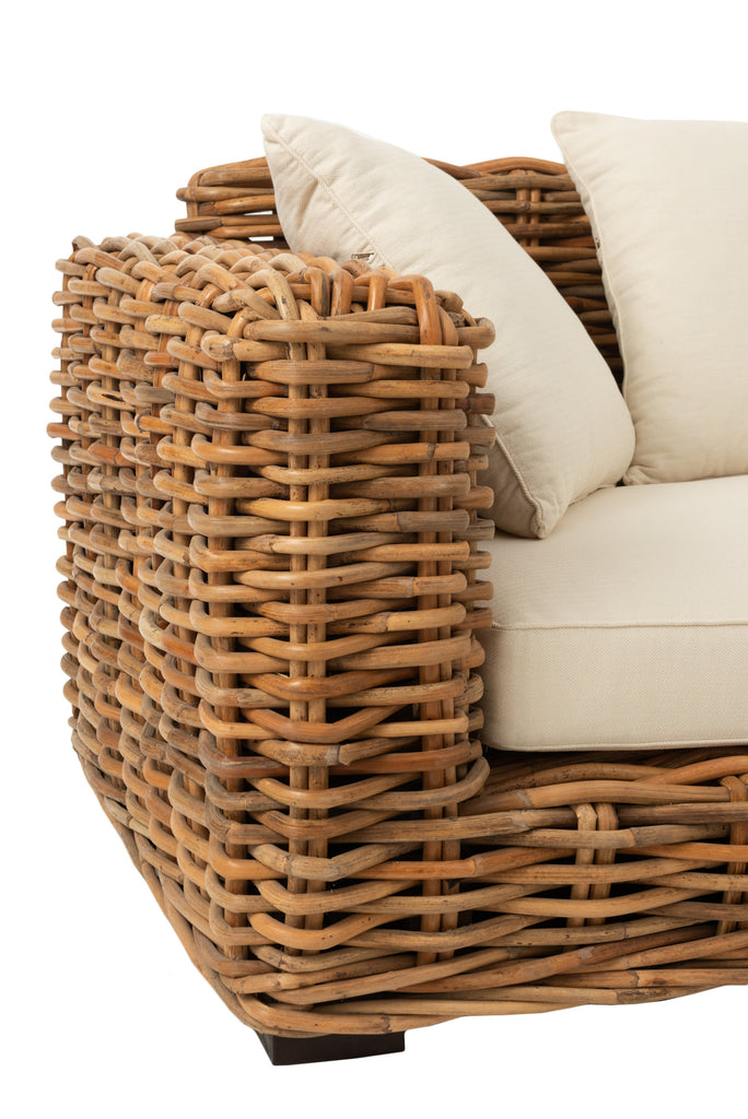 Sofa Rattan Natural