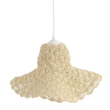 NATURAL ROPE CEILING LAMP 44 X 44 X 12 CM