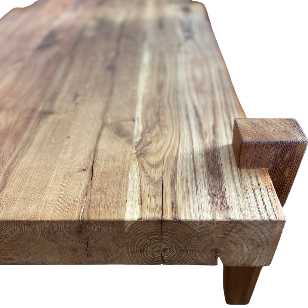 Solid Oak Rectangular Coffee Table