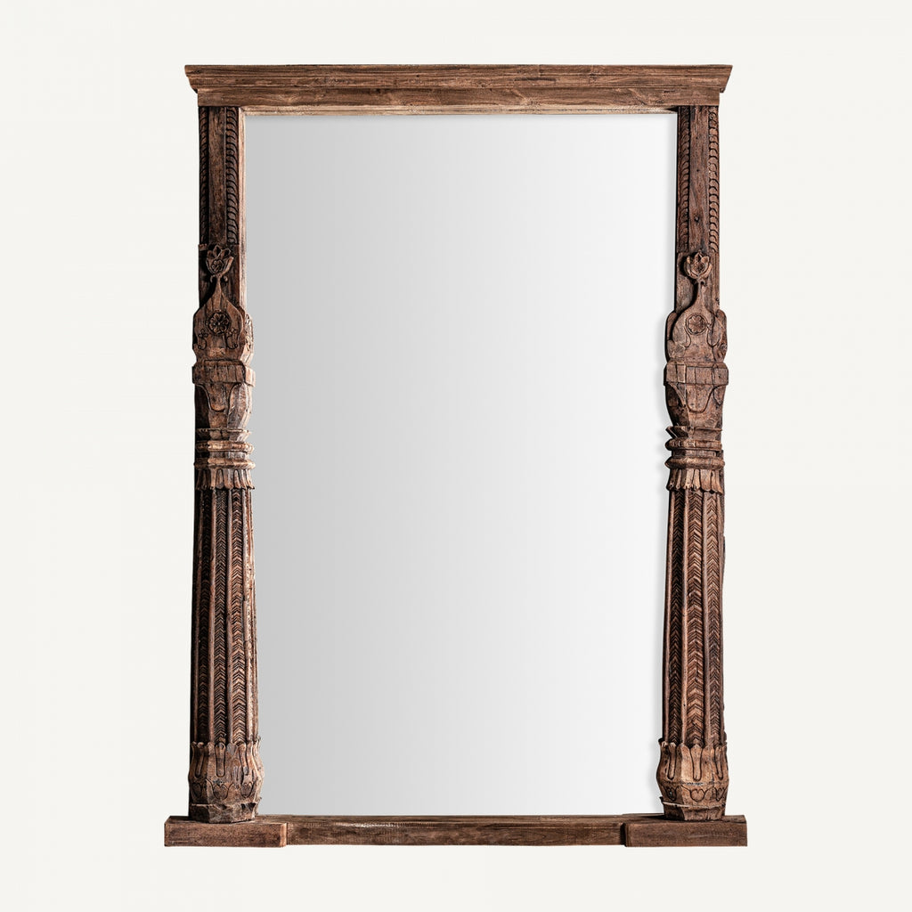 TEAK MIRROR