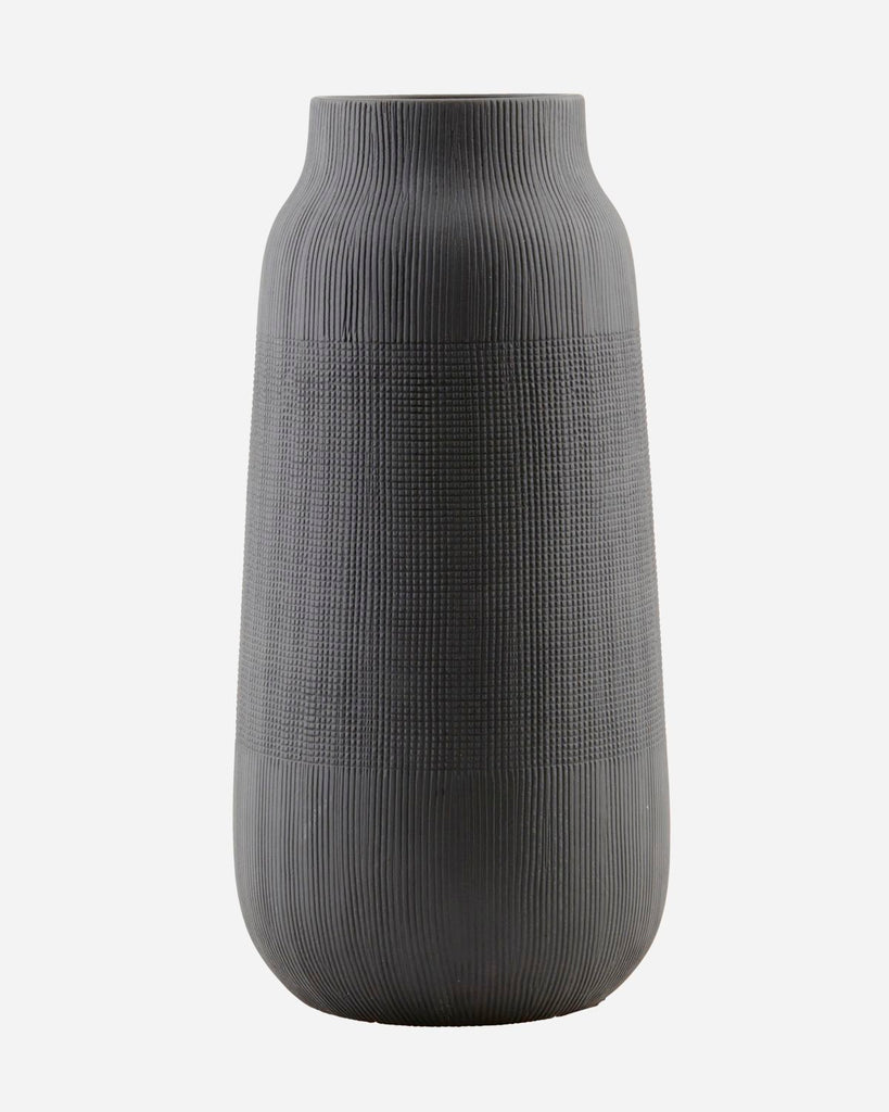 Vase, HDGroove, Black