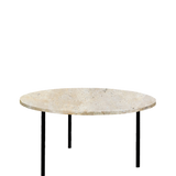 Travertine M Coffee table DIA 70*35H cm