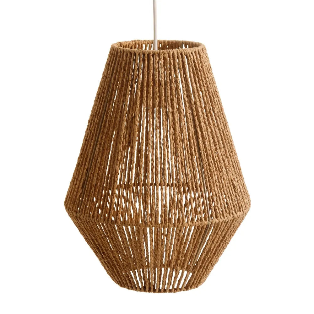 NATURAL ROPE CEILING LAMP 30 X 30 X 40 CM